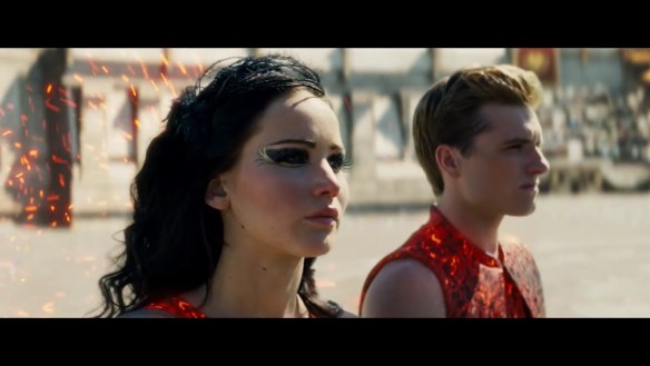 Girl and Boy on Fire