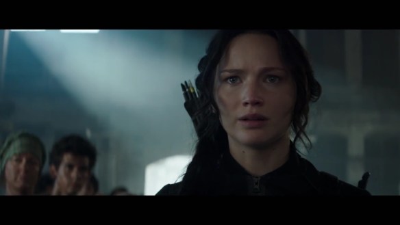 Jennifer Lawrence as Katniss Everdeen