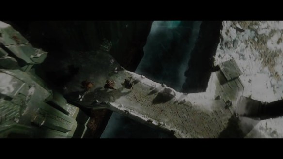 Running across a bridge