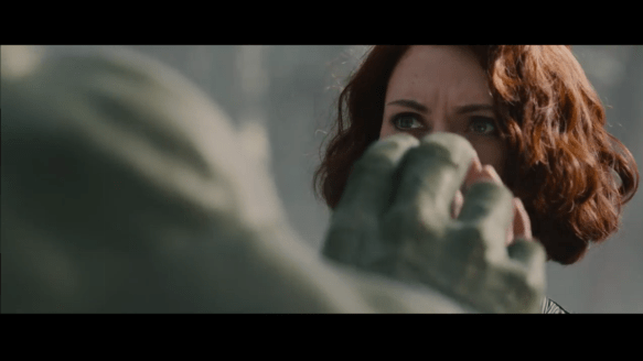 Avengers: Age of Ultron Romanoff and Hulk