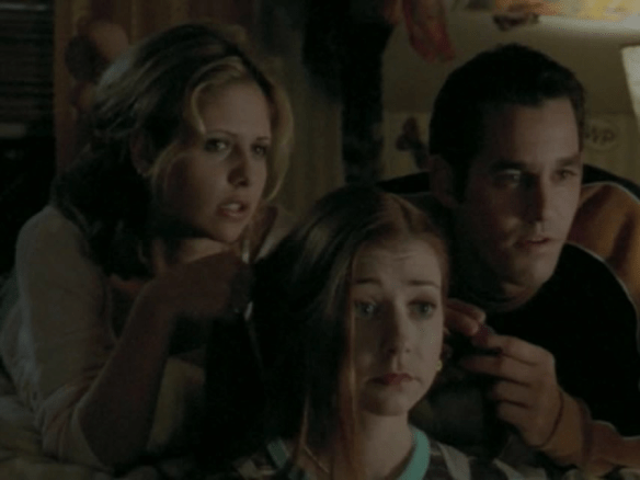 Buffy, Xander, Willow, Reptile Boy