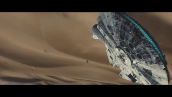 Star Wars: The Force Awakens, Millennium Falcon