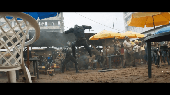 Crossbones vs Captain America